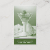 Visite Desserts - carte de profil de nourriture (Dos)
