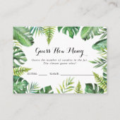 Visite Destination Tropical Devinez Combien De Carte De J (Devant)