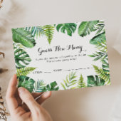 Visite Destination Tropical Devinez Combien De Carte De J