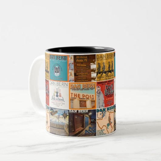 Visite d'hiver 2024 Affiches sur Mug (Devant gauche)