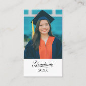 Visite Diplômé de l'enseignement secondaire - Carte de fo (Devant)