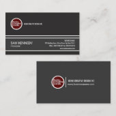 Visite Distinguez le Président gris exquis carte de (Devant / Derrière)