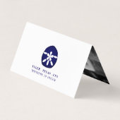 Visite Dollar De Sable Bleu, Photo Enregistrer La Carte D (Dos)