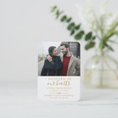 Visite Double carte de prière en or pour les funérailles  (Debout devant)