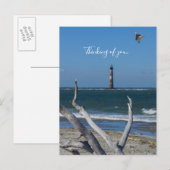 Visite Du Phare Penser À Vous Carte Postale (Devant / Derrière)