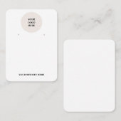 Visite Écran de la carte de crédit 3,5 po x 2,5 po (Devant / Derrière)