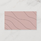 Visite écrivain indépendant carte de visite, tourbillons (Dos)