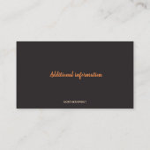 Visite Editable German Shepherd Pet Resort Carte de visit (Dos)