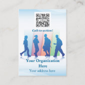 Visite Éducation élémentaire de calendrier de carte de (Dos)