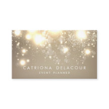 Elegant Parties scintillant or Bokeh Luxe Carte de
