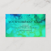 Visite Elégante carte de crédit de réservation de Parties (Dos)