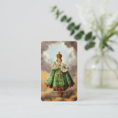 Visite Enfant Jésus de Prague Novena carte de prière (Debout devant)