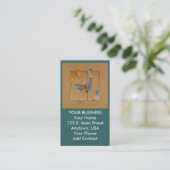 Visite Entreprise - Carte de profil - Carousel Ostrich (Debout devant)