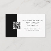 Visite Entreprise Référer Une Carte De Fidélité À Un Ami (Dos)