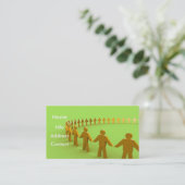 Visite Équipe - carte de profil (Debout devant)