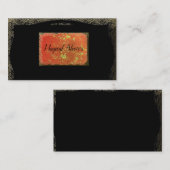 Visite Esprit, Magie, Divertissement, Show Carte de visit (Devant / Derrière)