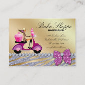 Visite Étincelle d'or d'argent de zèbre de carte de (Dos)