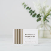 Visite Executive Bars Carte de visite, Champagne (Debout devant)