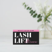 Visite Extensions Eyelash moderne Lash Lift Carte de post (Debout devant)
