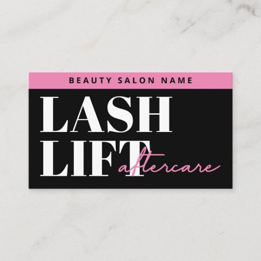 Visite Extensions Eyelash moderne Lash Lift Carte de post (Devant)