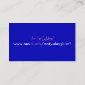 Visite "Faites-lui vos propres" carte de profil (Dos)