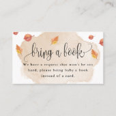 Visite Fall Little Citrouille Apportez une carte de boîti (Devant)