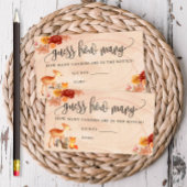 Visite Fall Woodland Animals Devinez Combien De Carte De 