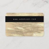 Visite Faux carte de crédit ou de débit parait en bois (Dos)