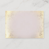 Visite faux carte de remerciements (Dos)