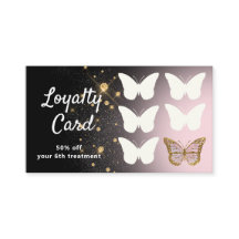 faux papillon de parties scintillant de carte de f