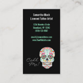 Visite Feliz Muertos - carte faite sur commande de (Dos)