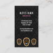 Visite Feliz Muertos - carte faite sur commande de (Dos)
