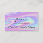 Visite Fête des mariées Mariage de la carte de réception  (Devant)