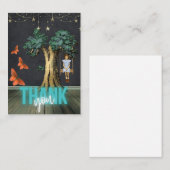 Visite Fille En Merci De Swing Pour Votre Carte D'Achat (Devant / Derrière)