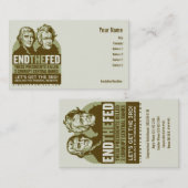 Visite Finissez les carte d'information groupúx de Fed (Devant / Derrière)