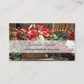 Visite Fleuriste fait sur commande/tout autre carte de (Dos)
