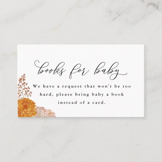 Visite Fleurs d'automne Apportez une carte de boîtier de  (Devant)