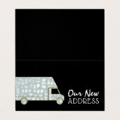 Visite Fourgonnette de retrait avec brosse, carte de chan (Extérieur déplié)