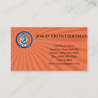 Visite Frontalier d'Américain de Davy Crockett de carte