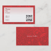 Visite Frontière rouge générique de modèle de carte de (Devant / Derrière)