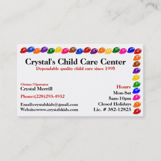 Visite Garde Childcare gardant les enfants le carte de