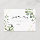 Visite Géométrique Gold Tropical Devis Combien De Carte D (Devant)