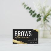 Visite Gold Brows carte de soins postérieurs (Debout devant)