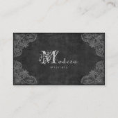 Visite Gris antique de design d'intérieur de carte de (Dos)