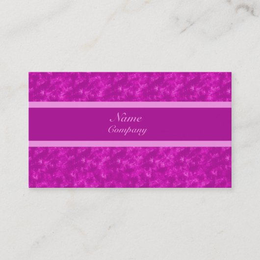 Visite Grunge Carte de visite, Fuchsia (Devant)