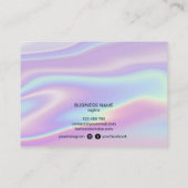 Visite Holographe carte de postprise en charge Eclash ext (Dos)