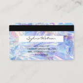 Visite Holographe de code QR Style moderne de carte de cr (Dos)