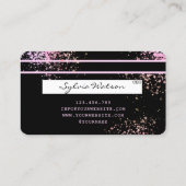 Visite Holographe Foil Splash Carte de crédit moderne gir (Dos)