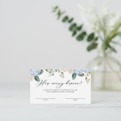 Visite Hydrangeas Combien de baisers pour la carte Mme Ga (Debout devant)