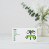 Visite I carte de profil de MLLE MY PLANET ALIEN (Debout devant)